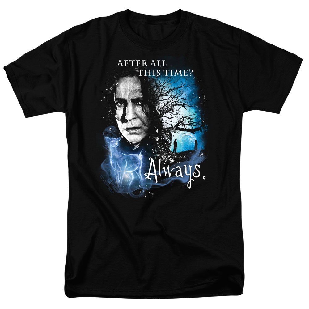 Harry PotterHarry Potter Professor Snape Always T Shirt (Small)