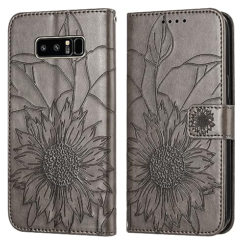 Coque fine Samsung Galaxy Note 8 etui portefeuille antichoc femme