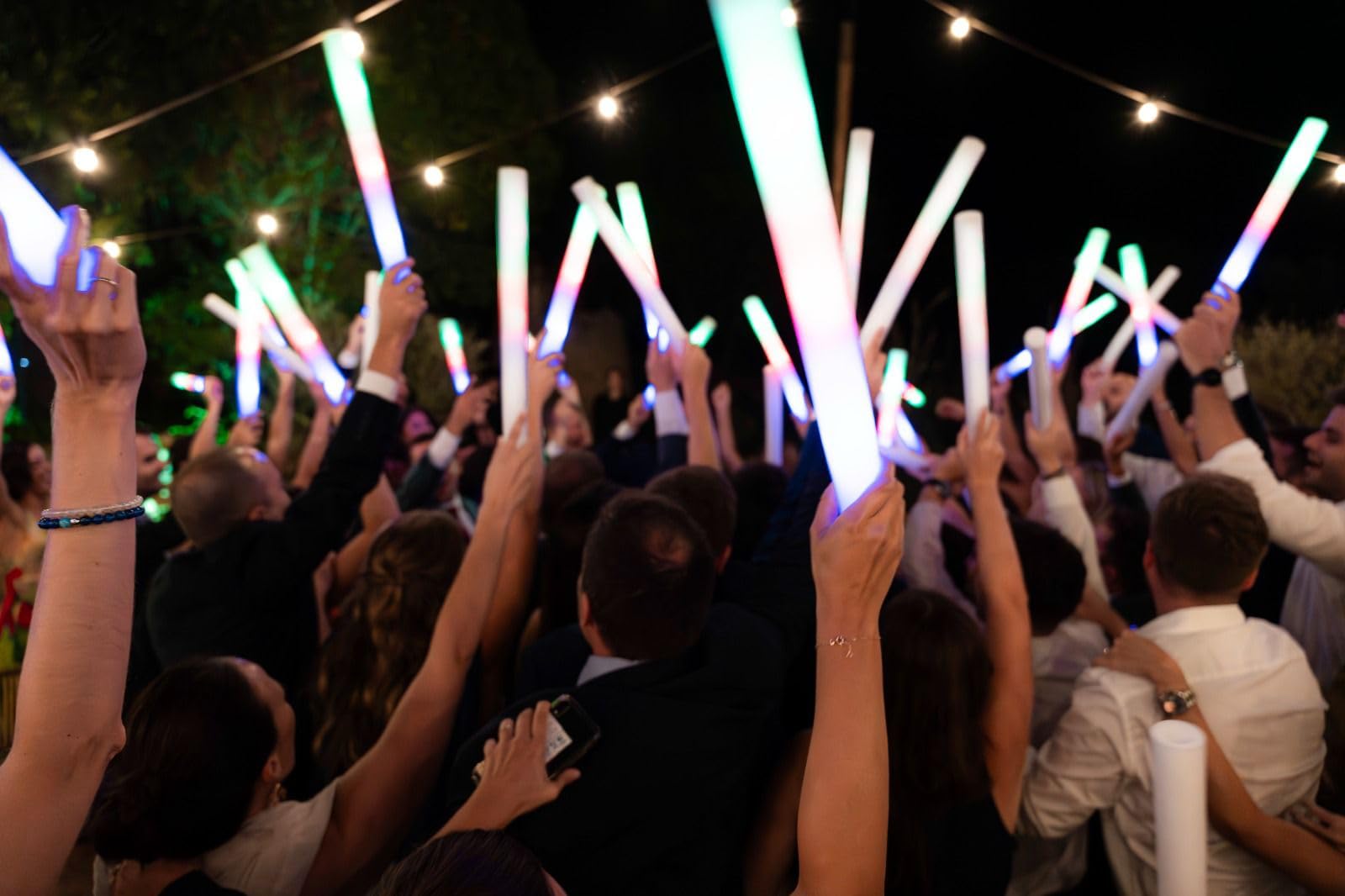 Bastoncini LED EUTOPICA Multicolore - Pack 100 Pezzi, 48 Cm, Per Feste E Eventi - Foto 7