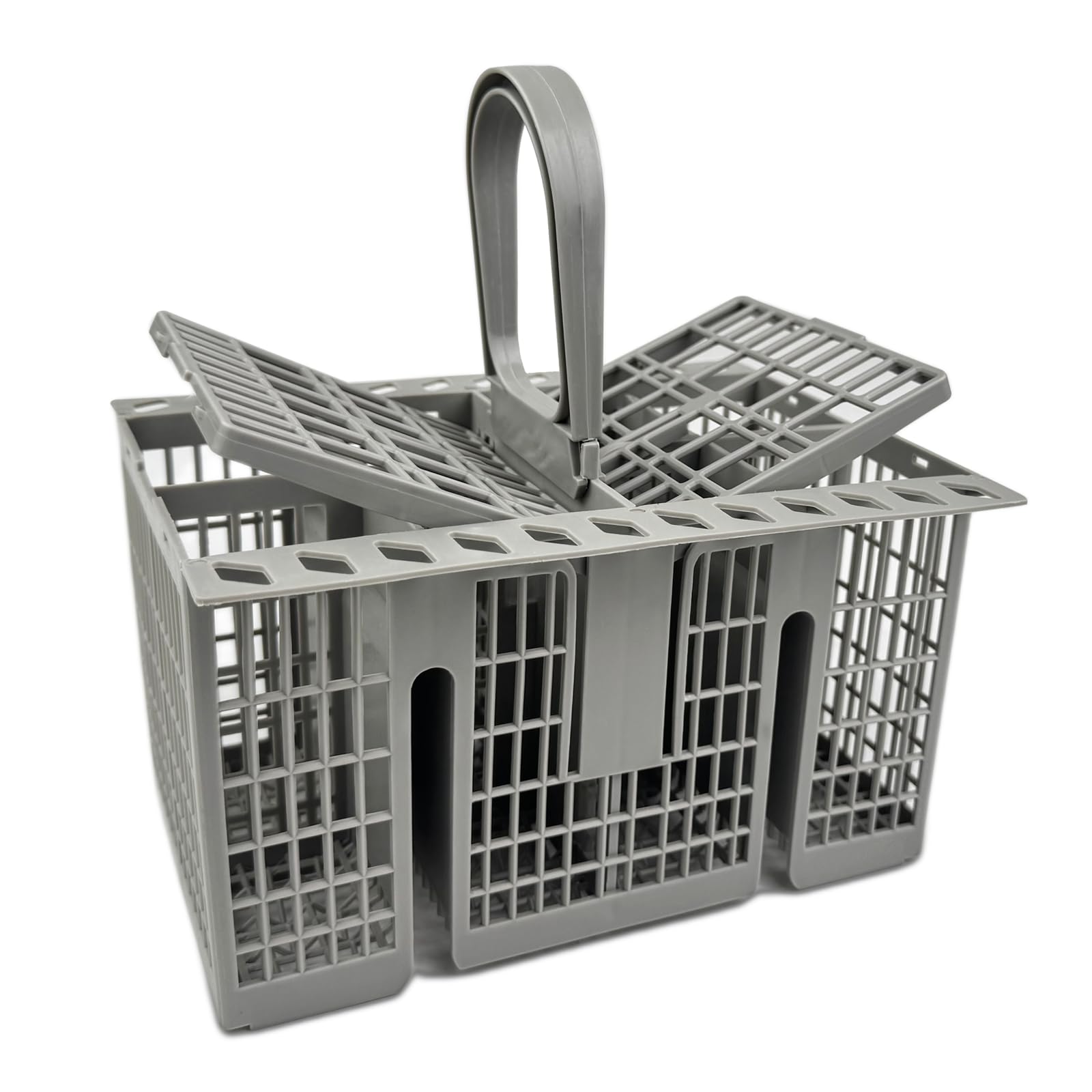 TERRARIDE Besteckkorb Spülmaschine, Besteckkorb Unterkorb 22.5x21x16cm für Hotpoint, Indesit,Whirlpool Bauknecht Ikea 488000386607, 99673-8729, C00257140, C00386607 Geschirrkorb Spülmaschinenkorb