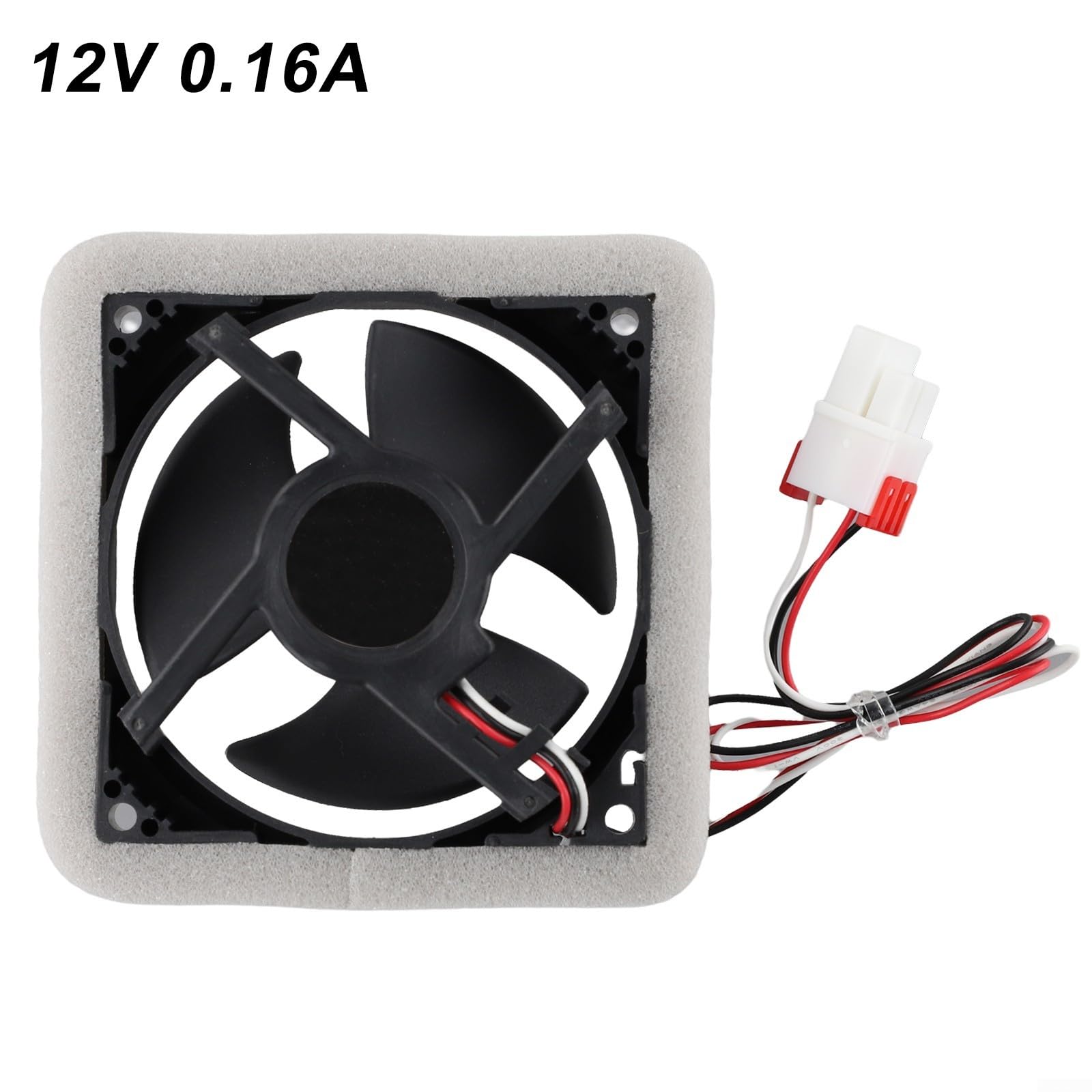 DA81-06013A Motore del ventilatore dell'evaporatore compatibile con frigorifero Samsung, parte di ricambio U92C12MS1B3-52, ventola di raffreddamento silenziosa da 12 V 0,16 A per modelli RF28HDEDBSR