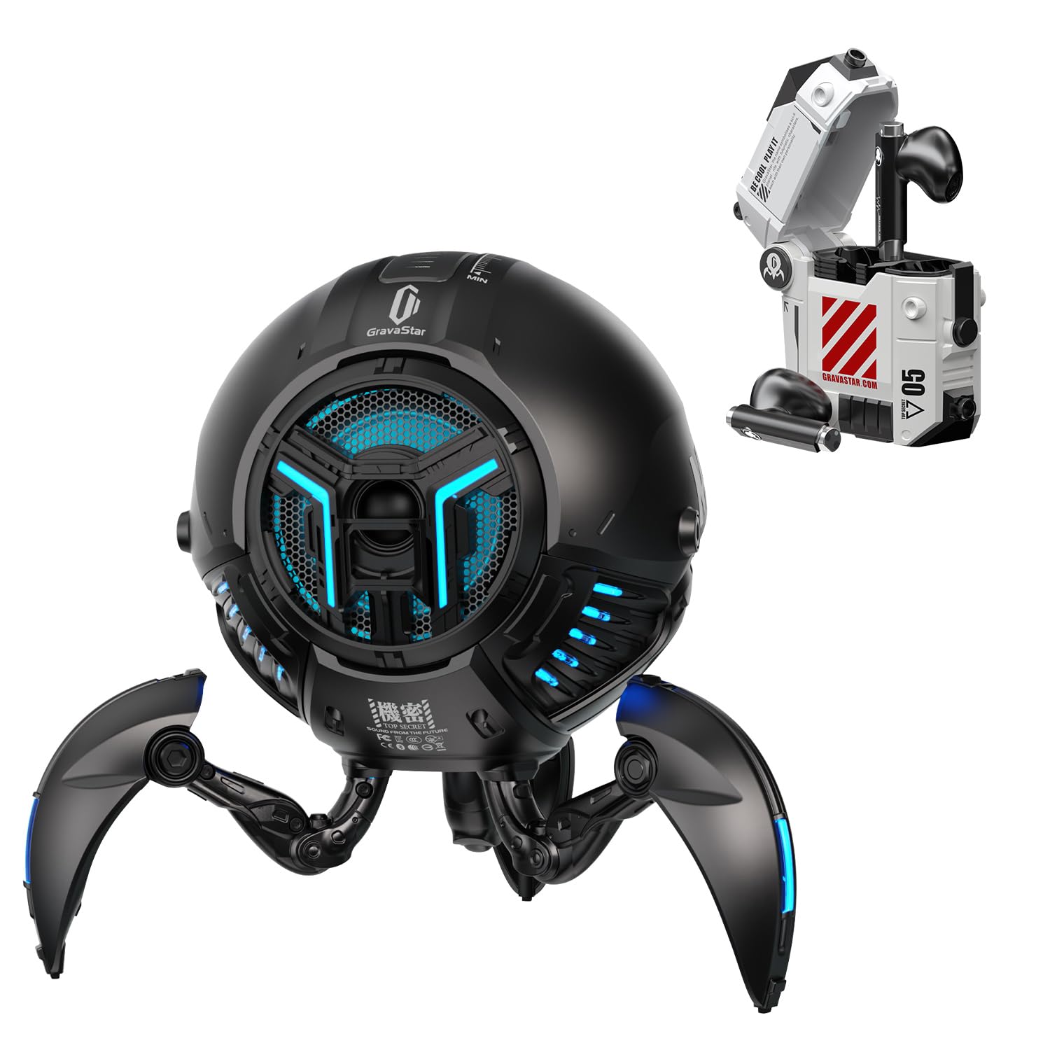 Amazon.com: GravaStar Mars Pro Portable Bluetooth Speaker
