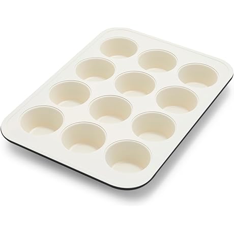 GreenPan Bakewell: Healthy Ceramic Glass Cupcake Pan