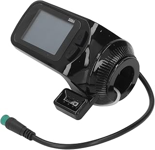 Electric Bike Meter, Easy to Install Low Failure Rate Water Proof Ideal Replacement Electric Bike LCD Display Meter for E Scooter