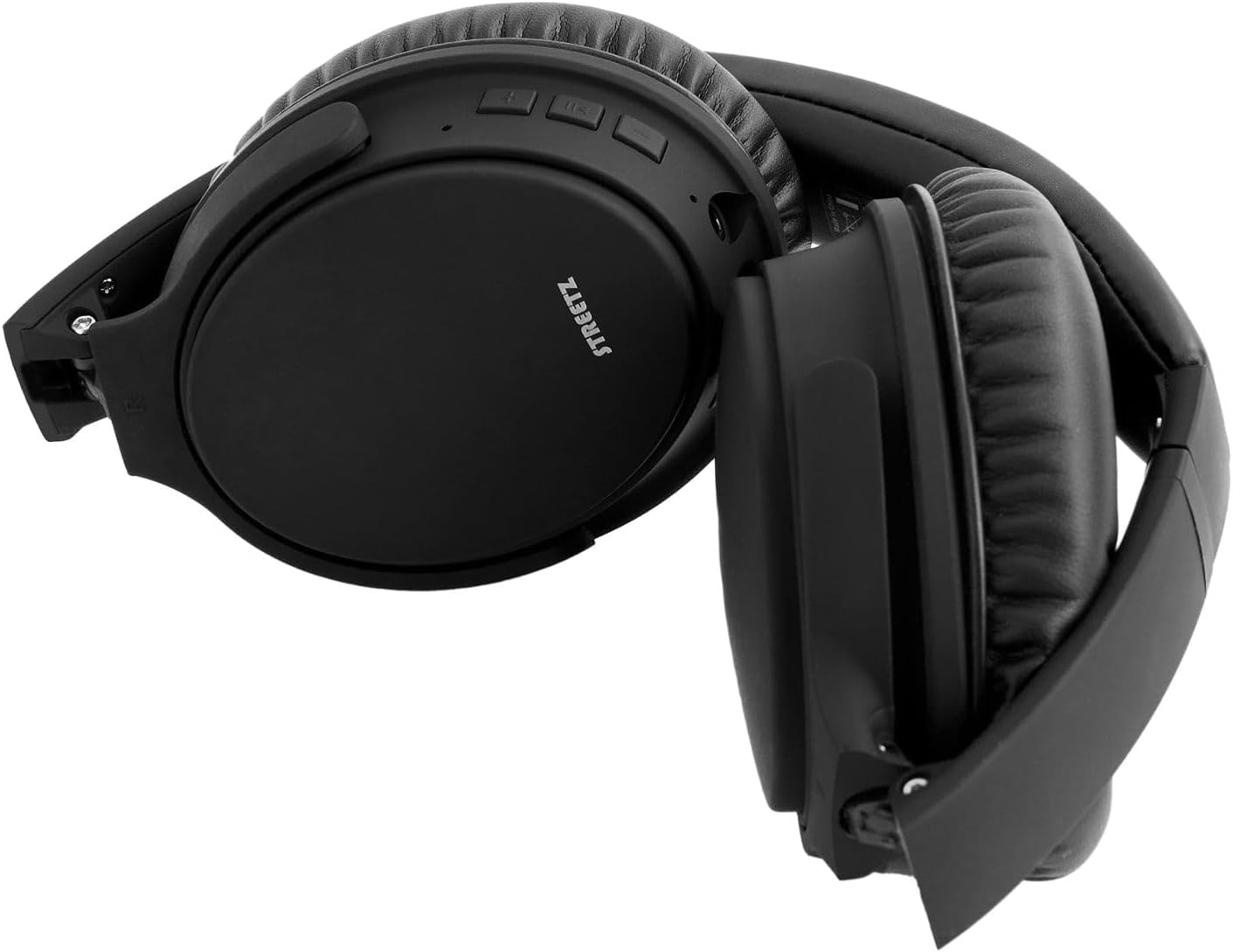 STREETZ HL-BT404 headphones folded for storage