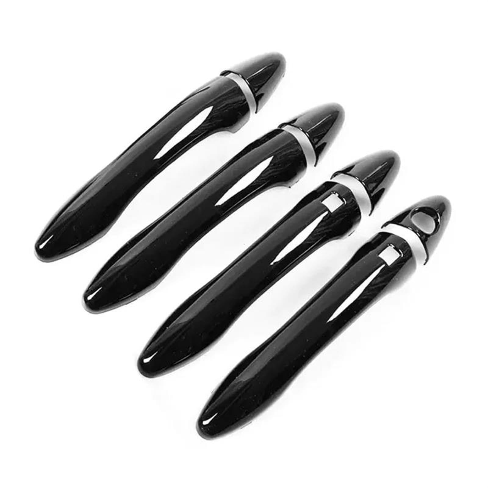 Nmjlqw Smart Black Car Door Handle Cap Decorative Outer Cover Shell For Kia For Optima K5 2011-2015(Smart Black)