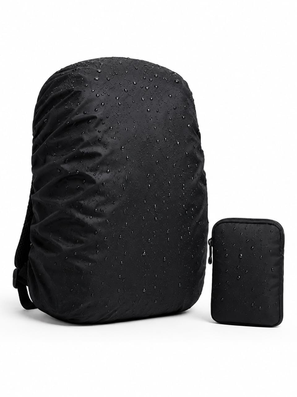 Bag Rain Cover Waterproof Backpack Cover Black-image-19