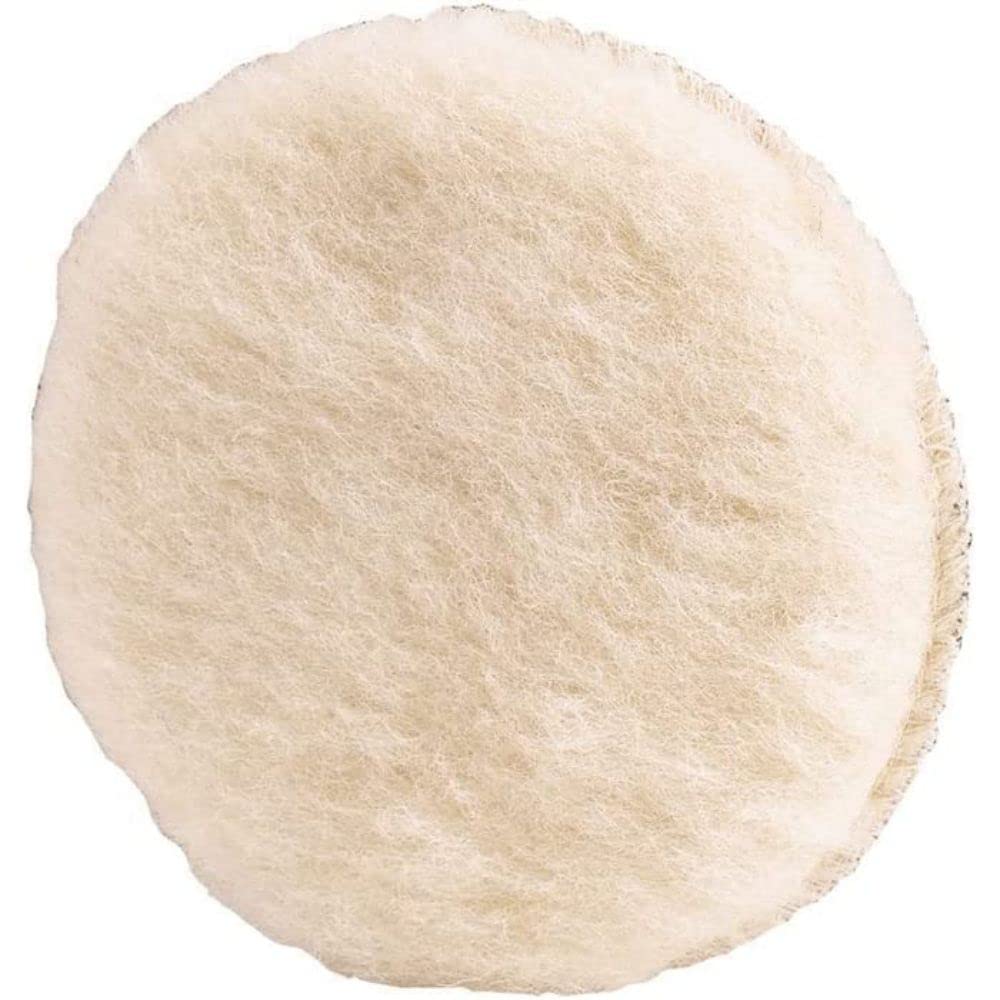 Draper 46295 Hook & Loop Backed Lambswool Polishing Bonnet for 44190, 175mm