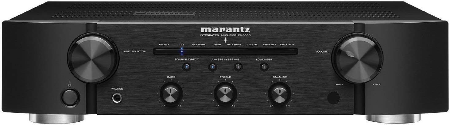 MARANTZ PM6006 2-Ch x 60 Watts Integrated Amplifier w/ D-to-A Converter (Renewed)