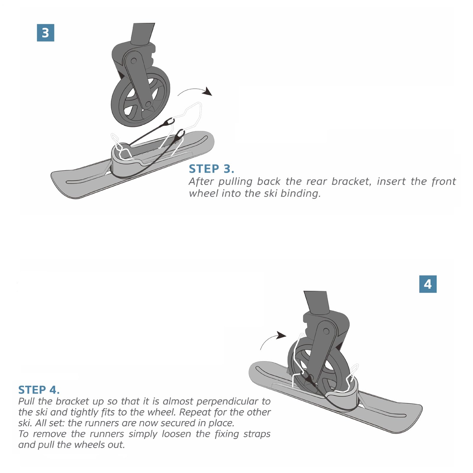 Kit Sci Da Neve Per Bici Con Equilibrio Parti Sicuri Divertenti