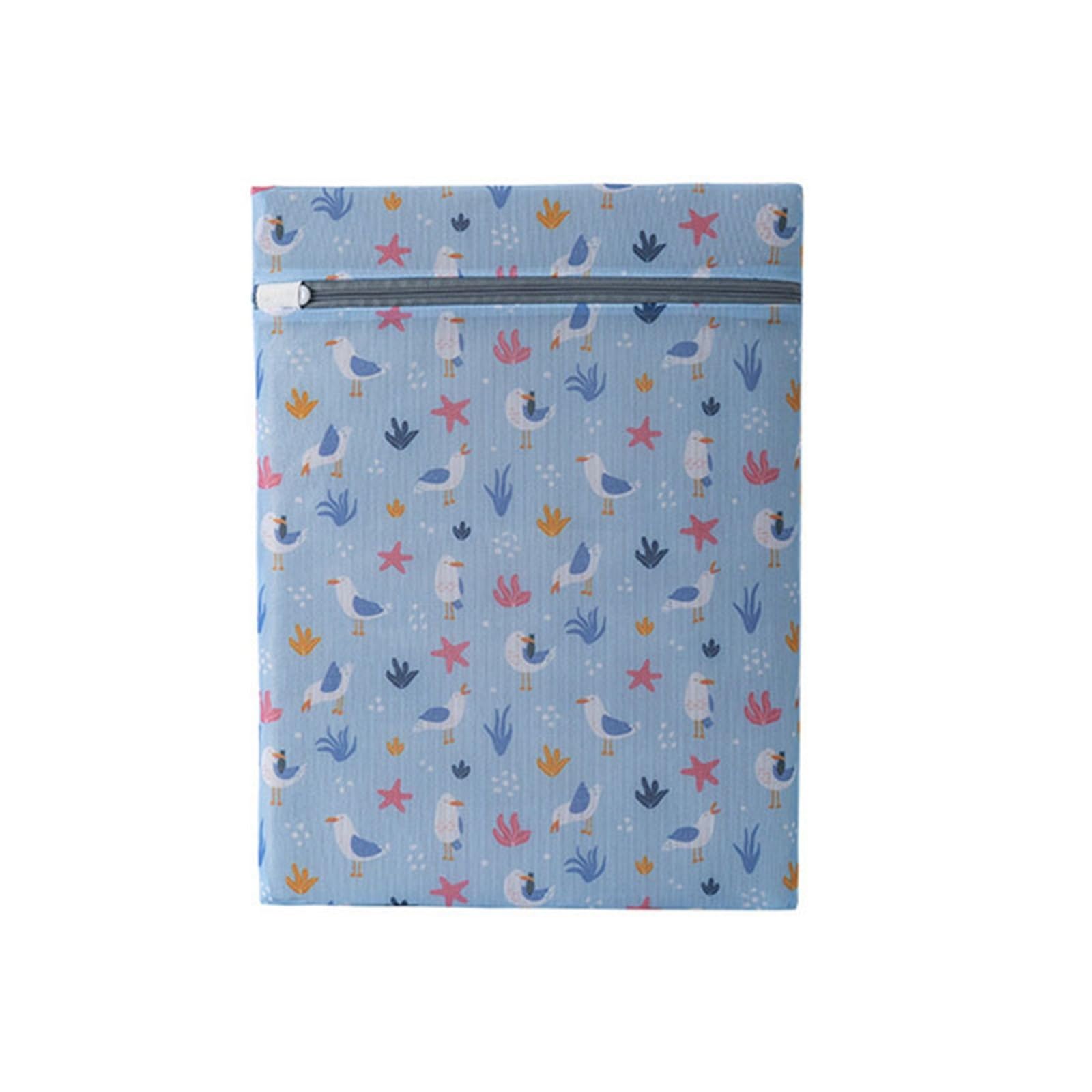 Laundry Bag 2pcs Laundry Bags For Washing Machines Caring For Clothes Home Mesh(S 30-40CM)