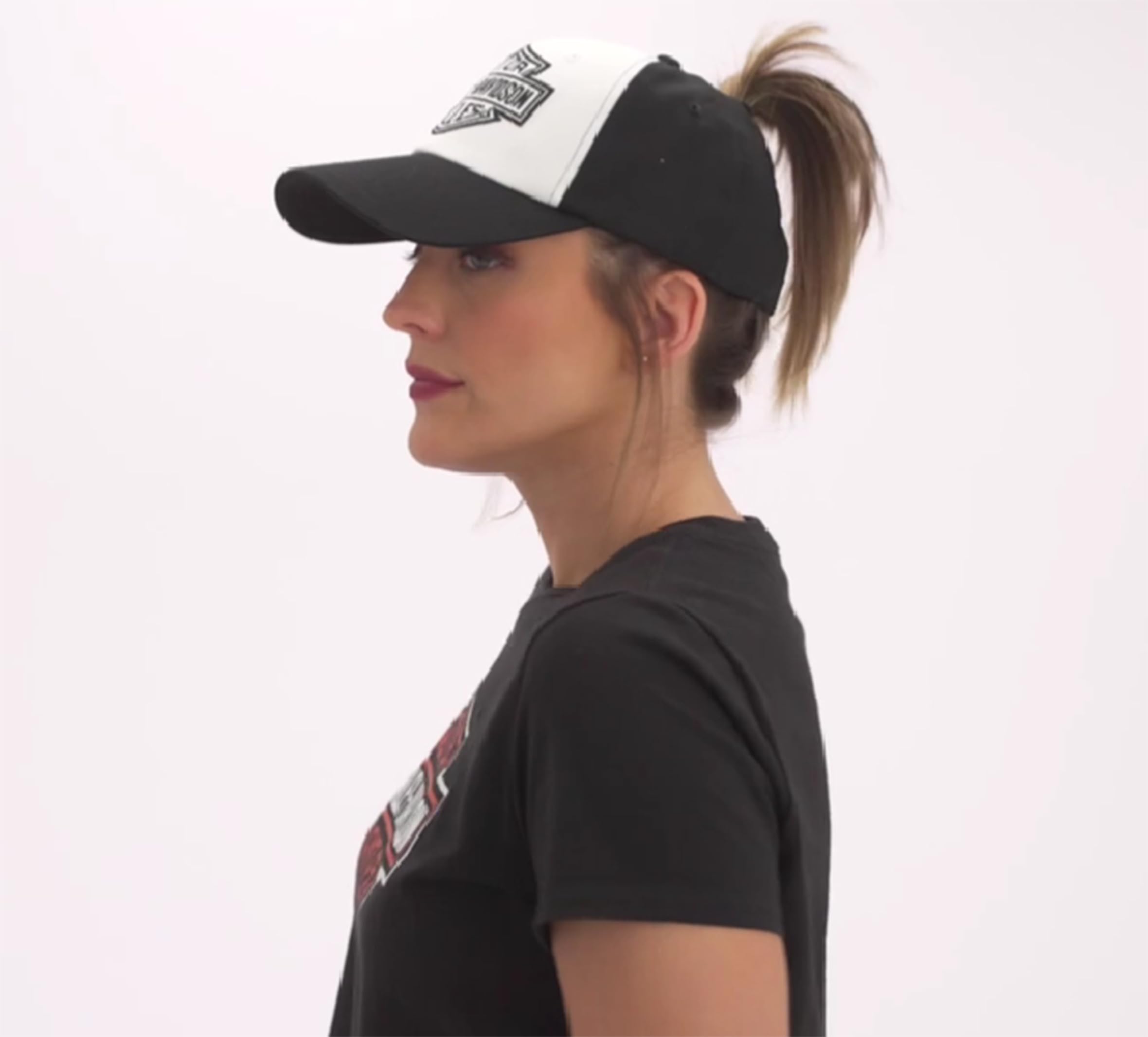 HARLEY-DAVIDSON Cap Ponytail Bar&Shield