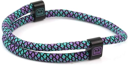 Dowling Brothers Pulsera deportiva ajustable hecha a mano Paracord, Paracord, no conocido