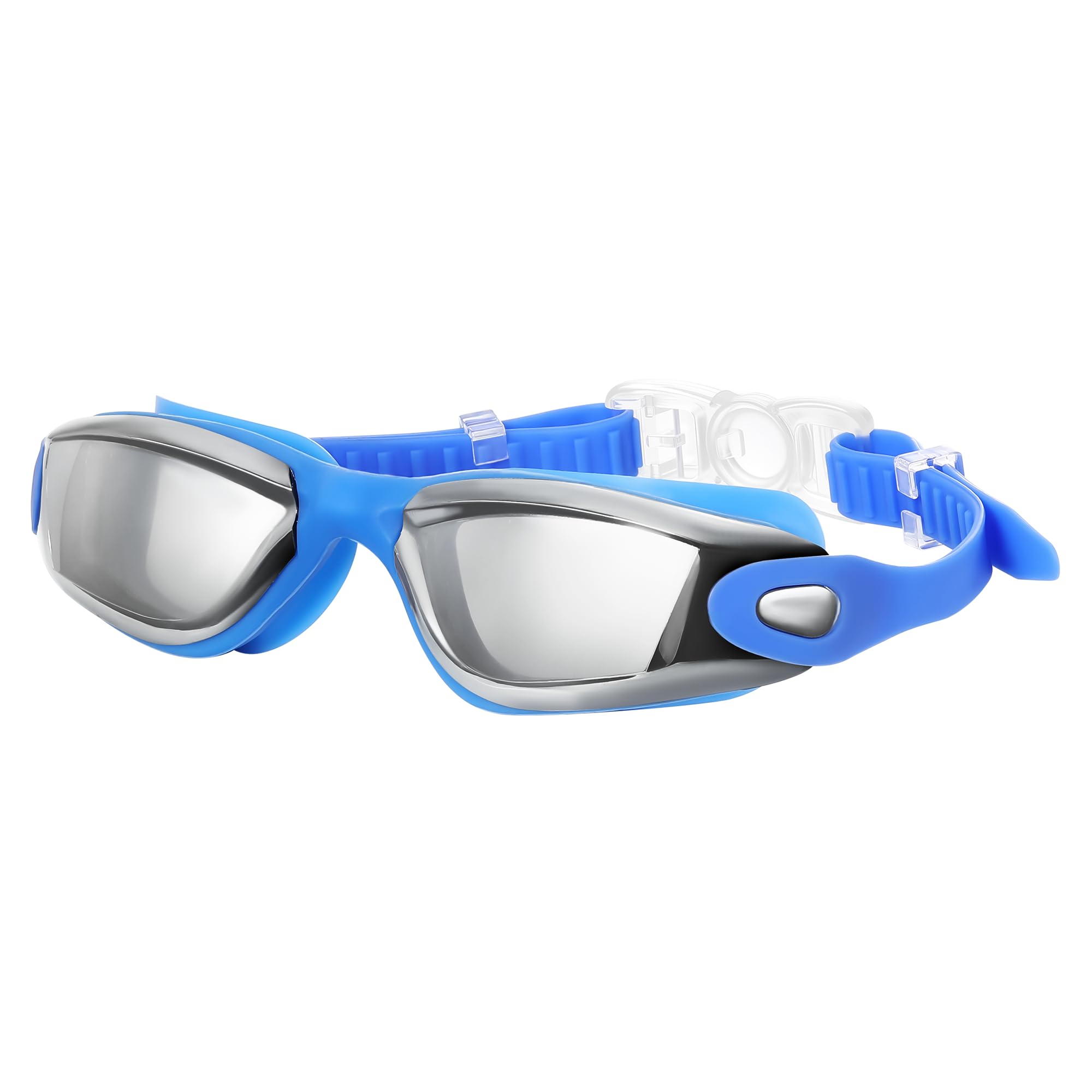 Neusaro Swimming Goggles Adult Men Women Anti-Fog ladies girls swim goggles Anti-Leak,Blue