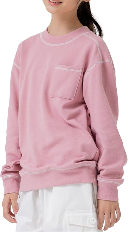 Dime ピンクスウェット Dime フリース トレーナー ピンク