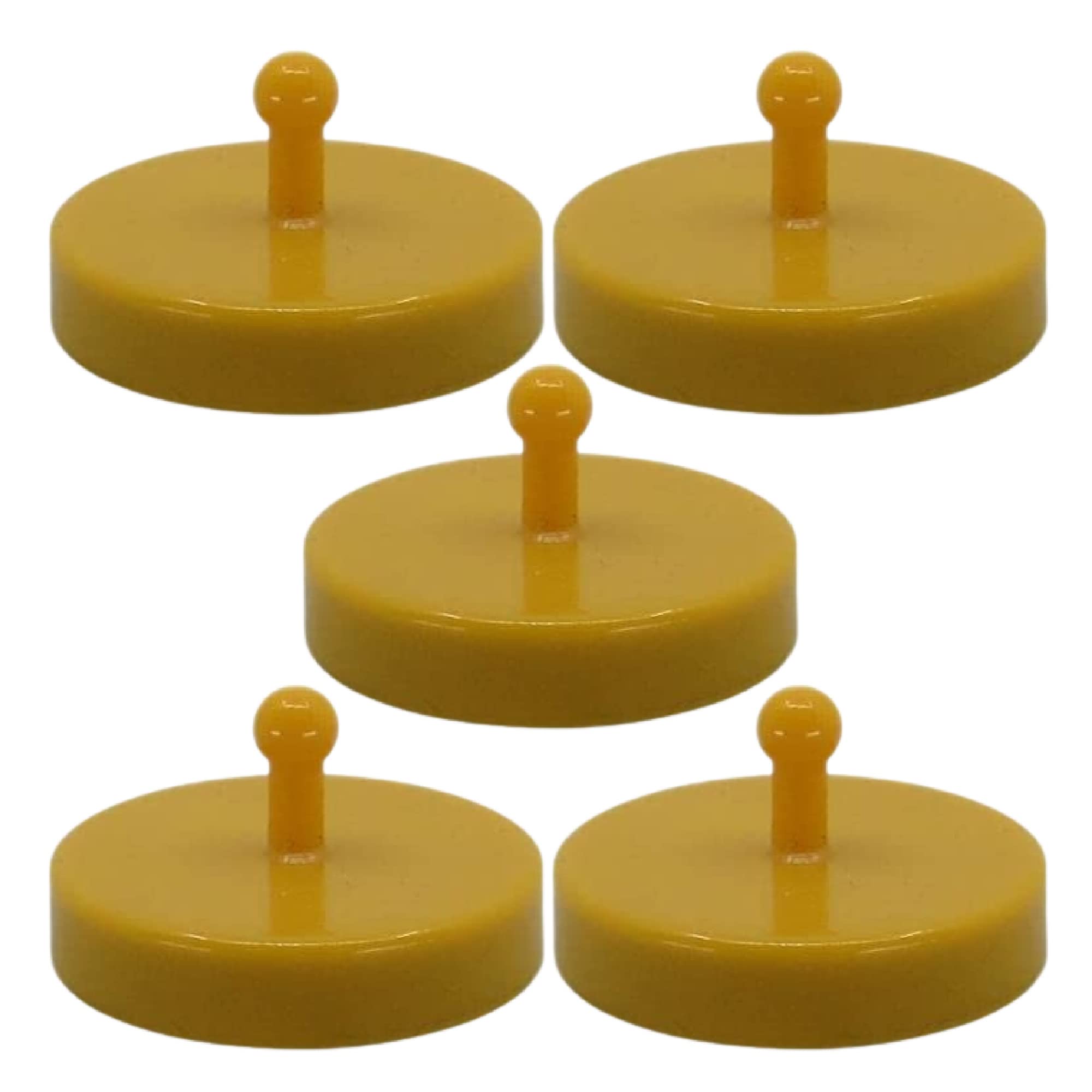 Duckshop Set of 5 I Swimming Weights for Bath Ducks - Simply Plug into the Squeaky Hole I Ensures Upright and Tilt-Resistant Swimming I Race Weight