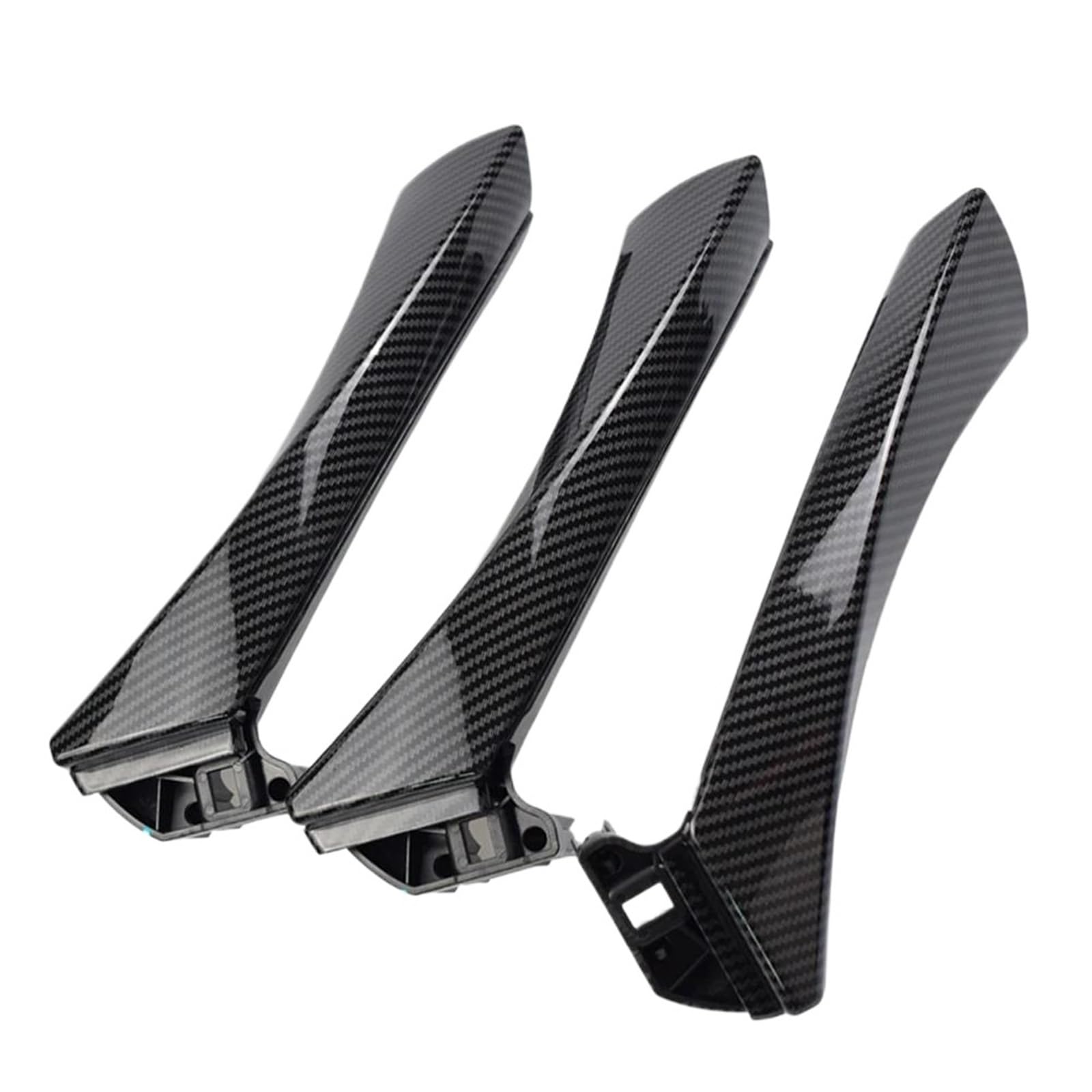 LVXVMOZEOK Interior Door Handle Armrest for 3 Series for E90 for E91 for E92 for 316 for 318 for 320 for 325 for 328i for Door Handle with Cover LHD RHD(RHD-Carbon Fiber)