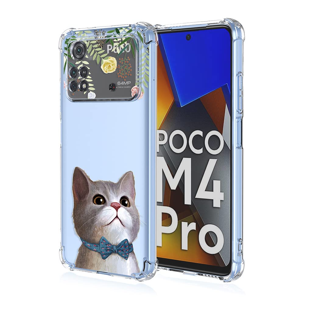 Per Xiaomi Poco M4 Pro 4G Custodia, Sottile Silicone Gel Phone