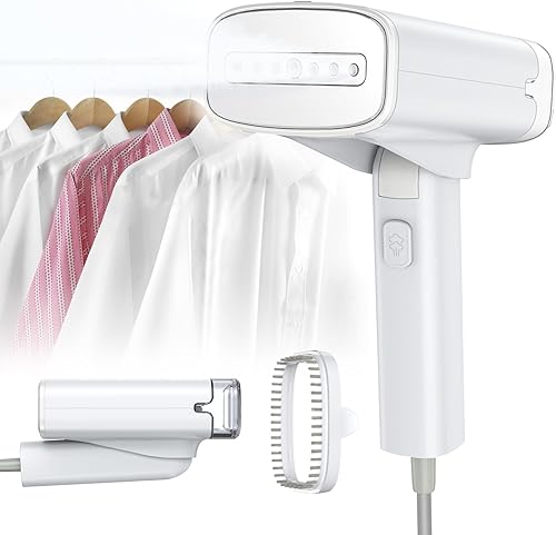 Widitn Vaporizador de mano para ropa de 1200 W, 1.5 libras, 20 segundos, vaporizador portátil para ropa, viajes, mini, plegable, vaporizador de