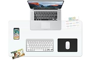 RostiKong's Deluxe Desk Cover Protector: The Crystal-Clear Sanctuary for Your Workspace