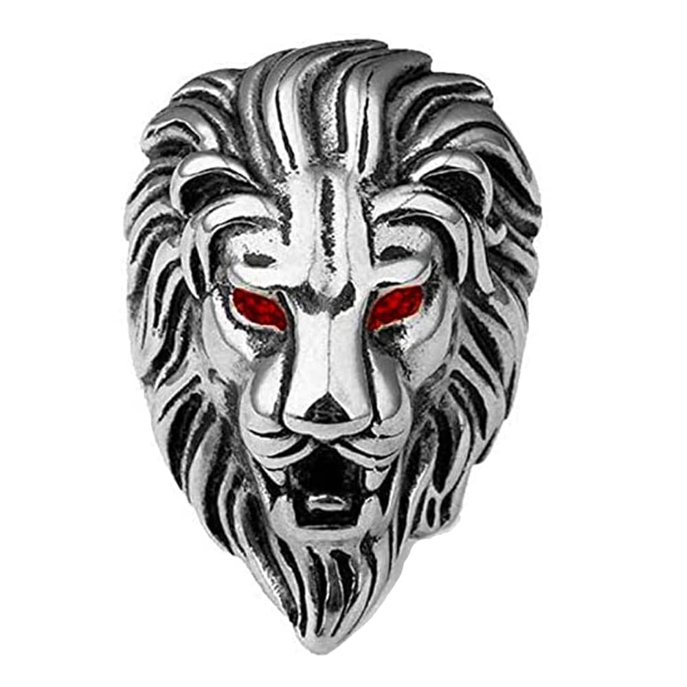 LION RING SILVER COLOR WITH RED EYES (PACK OF 1) (19)-image-16