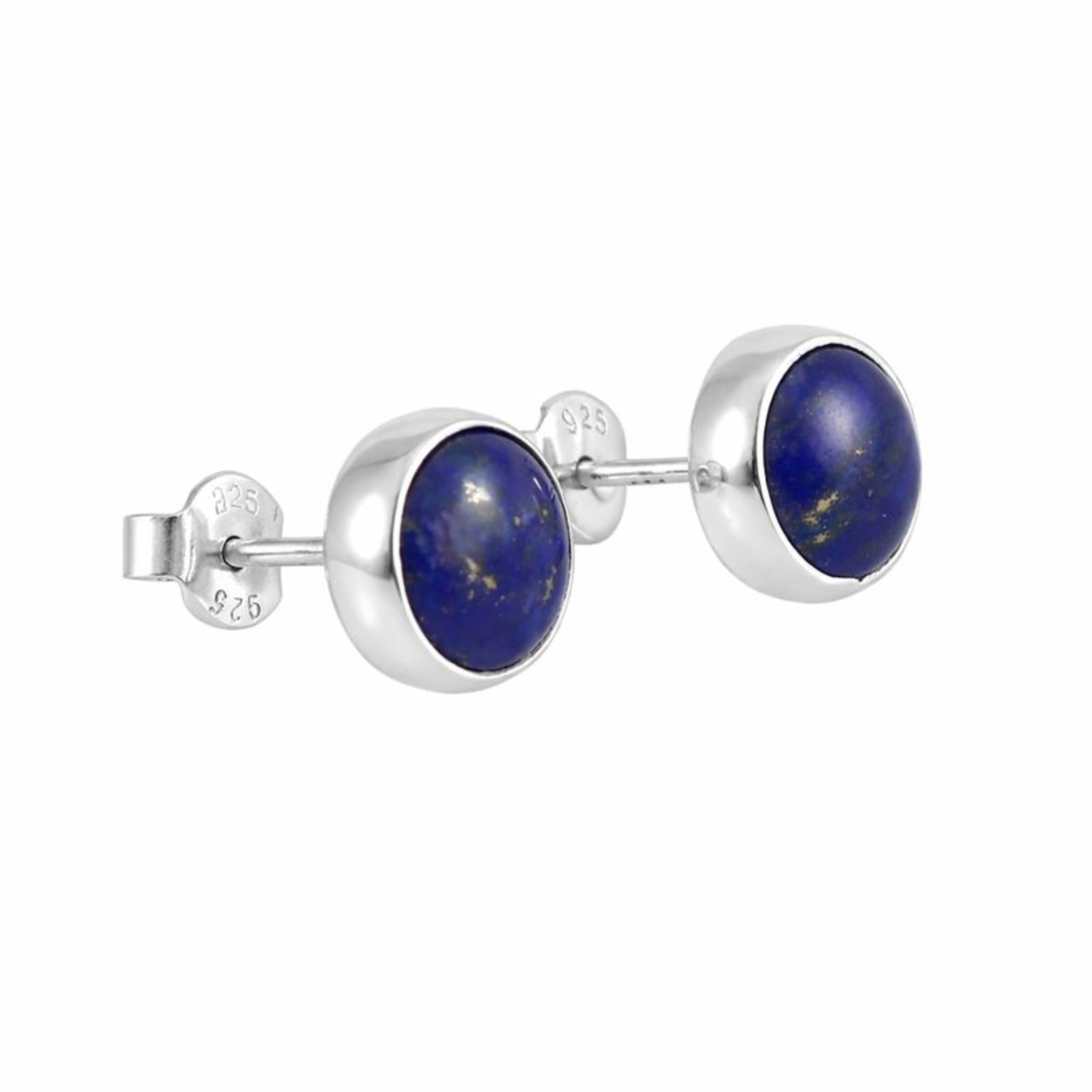 Handgefertigte Sterling Silber 925 Ohrstecker für Damen Herren