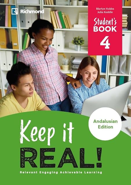 Portada de Keep It Real! 4º ESO Student S Book