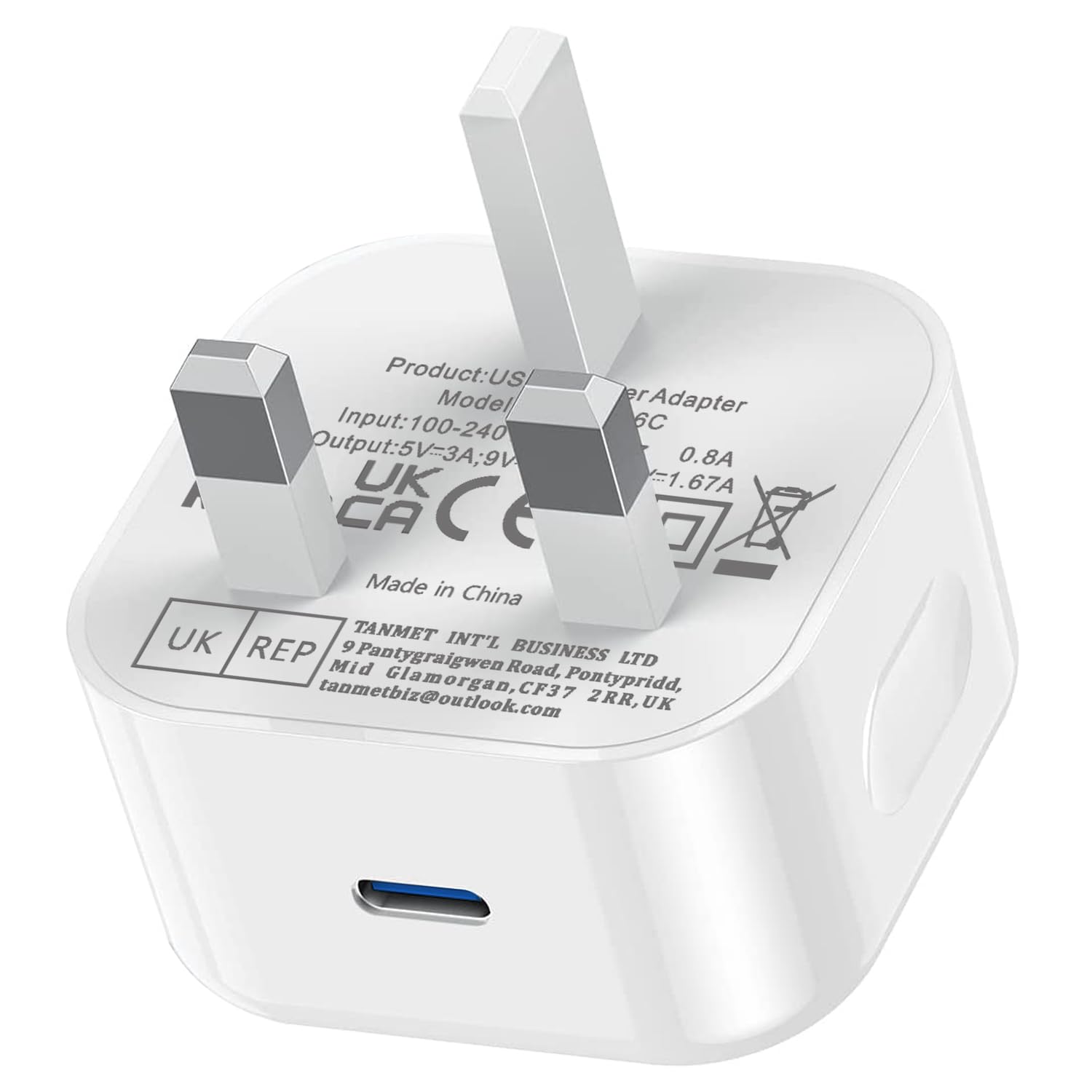 GPS Tracker - Real-time Location Monitoring, with 25W New i Phonefast USB C Plug Charge USBC Adapter UK Phone Type C Port-image-40
