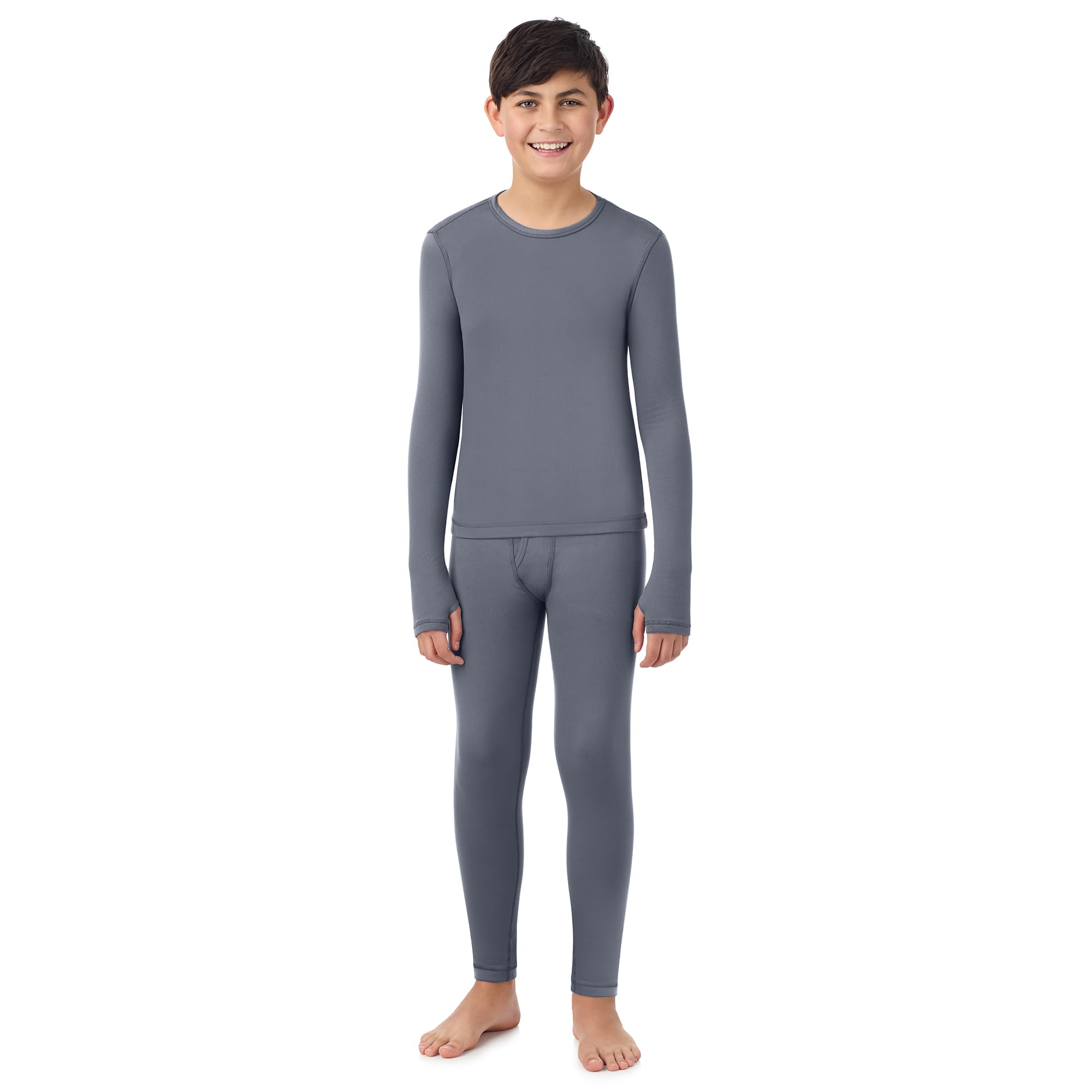 Cuddl Duds Heavyweight 2 Piece Sets Base Layer Thermal Underwear for Boys