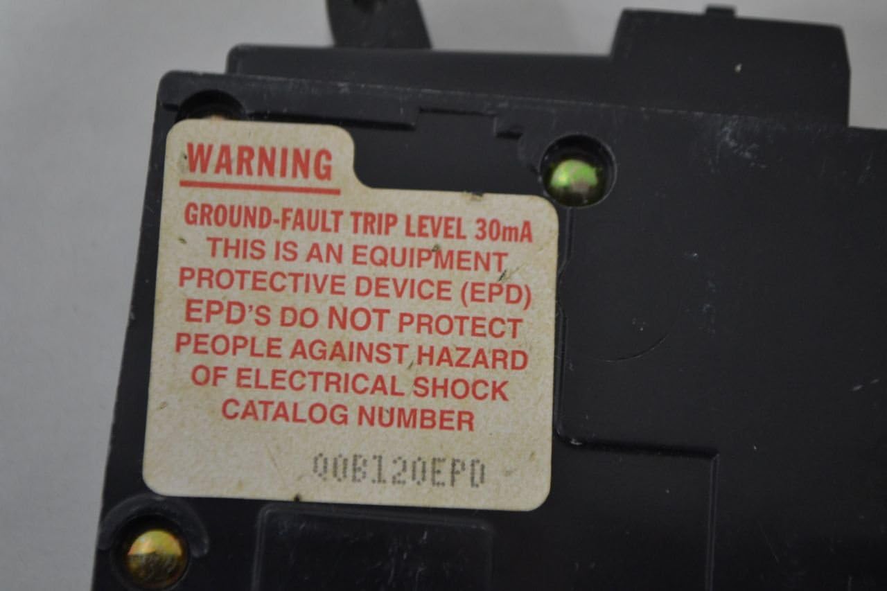 SCHNEIDER ELECTRIC QOB120EPD Miniature Circuit Breaker 120/240V 20-Amp Motor Circuit PROTECTOR 600V 30A