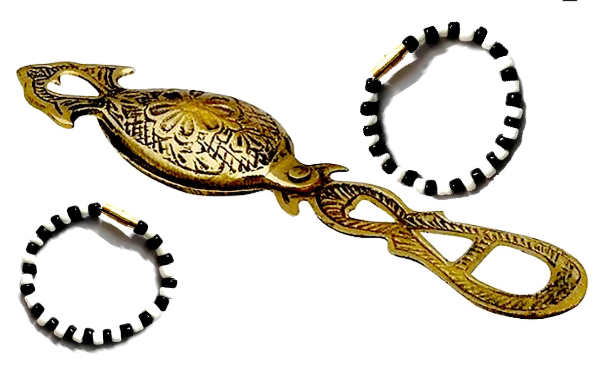 Brass Fish Shape Kajal Dani for Babies and Kids, Traditional Kajal Container, Gold Finish-image-41
