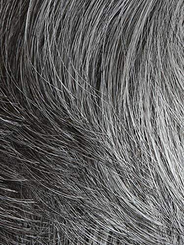 Style Wig Color M44S - HIM Mens Wigs 3" Short Spiked Slicked Haircut Heat Friendly Synthetic Lace Front No Slip Professional Avg-Large Cap Size Bundle MaxWigs Hairloss Booklet