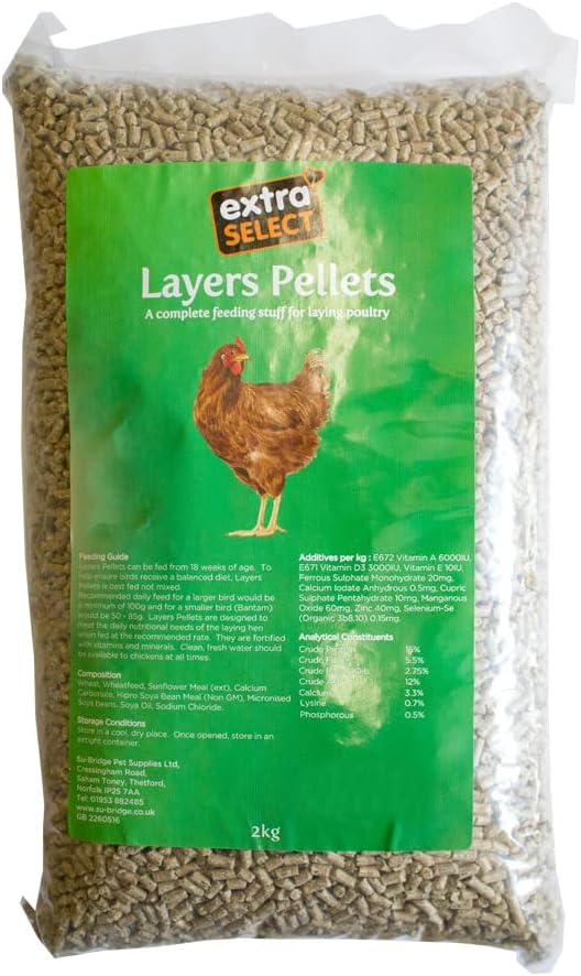 Extra Select Chicken Feed Layers Pellets Laying Poultry Feed for Hens