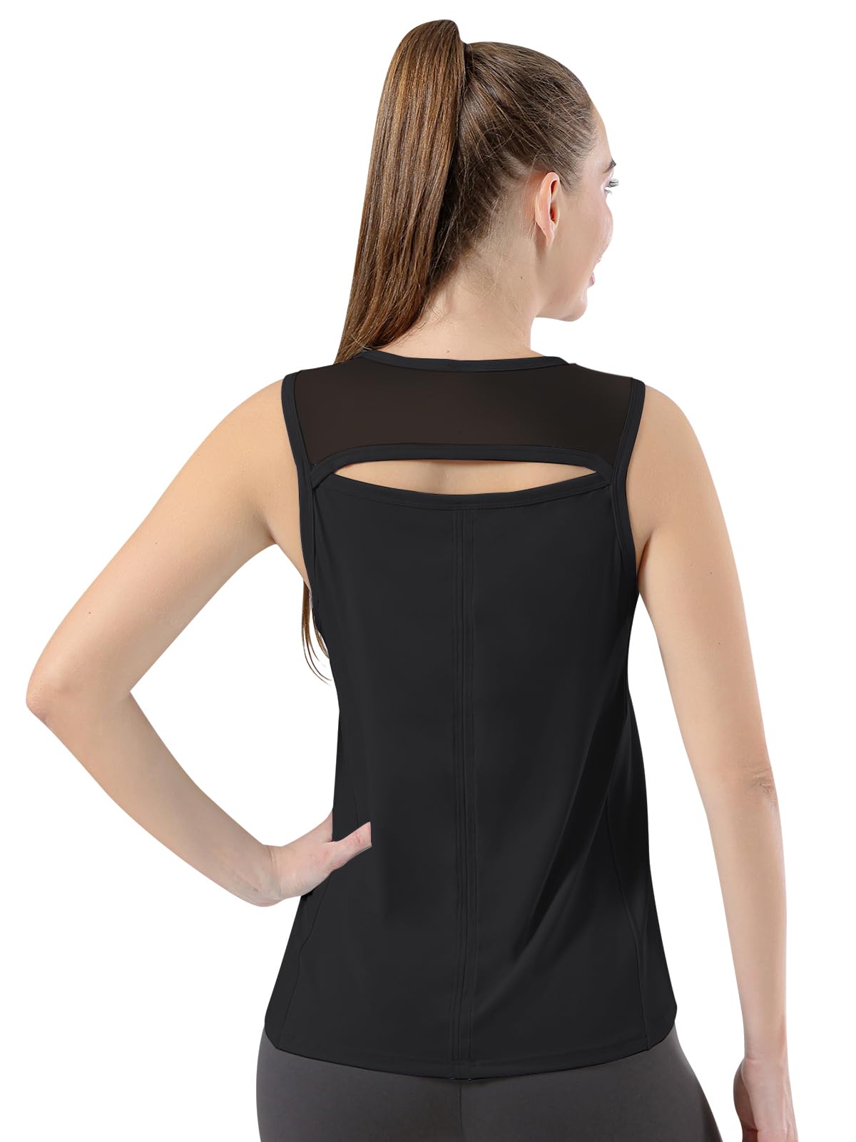 Bezioner Tenniskleid Damen mit Hose Sportkleid Frauen Ärmell