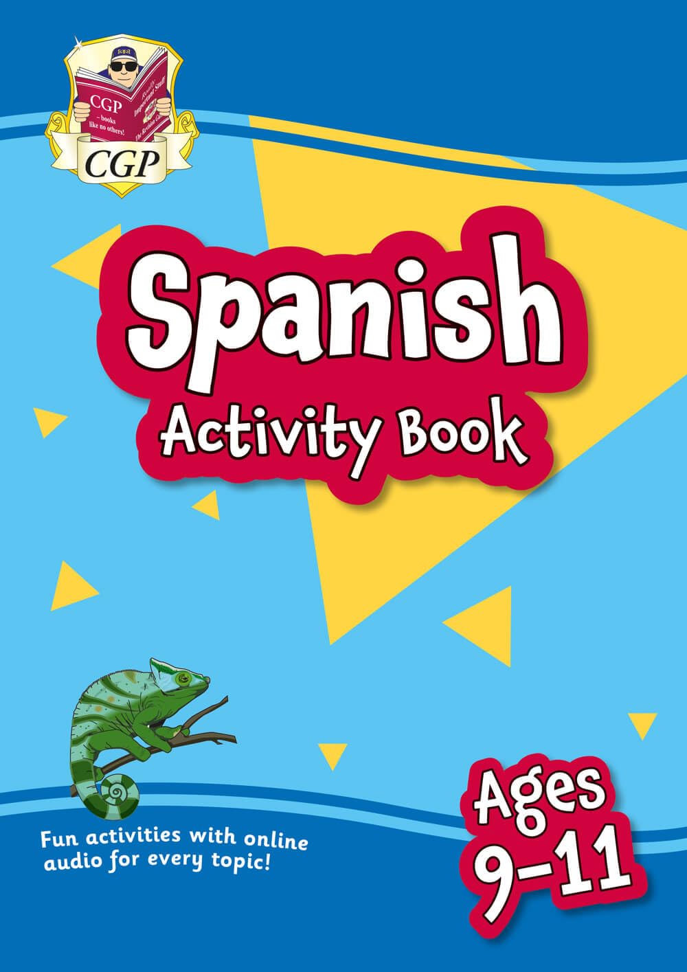 Spanish Activity Book for Ages 9-11 (with Online Audio) (CGP KS2 Activity Books and Cards)