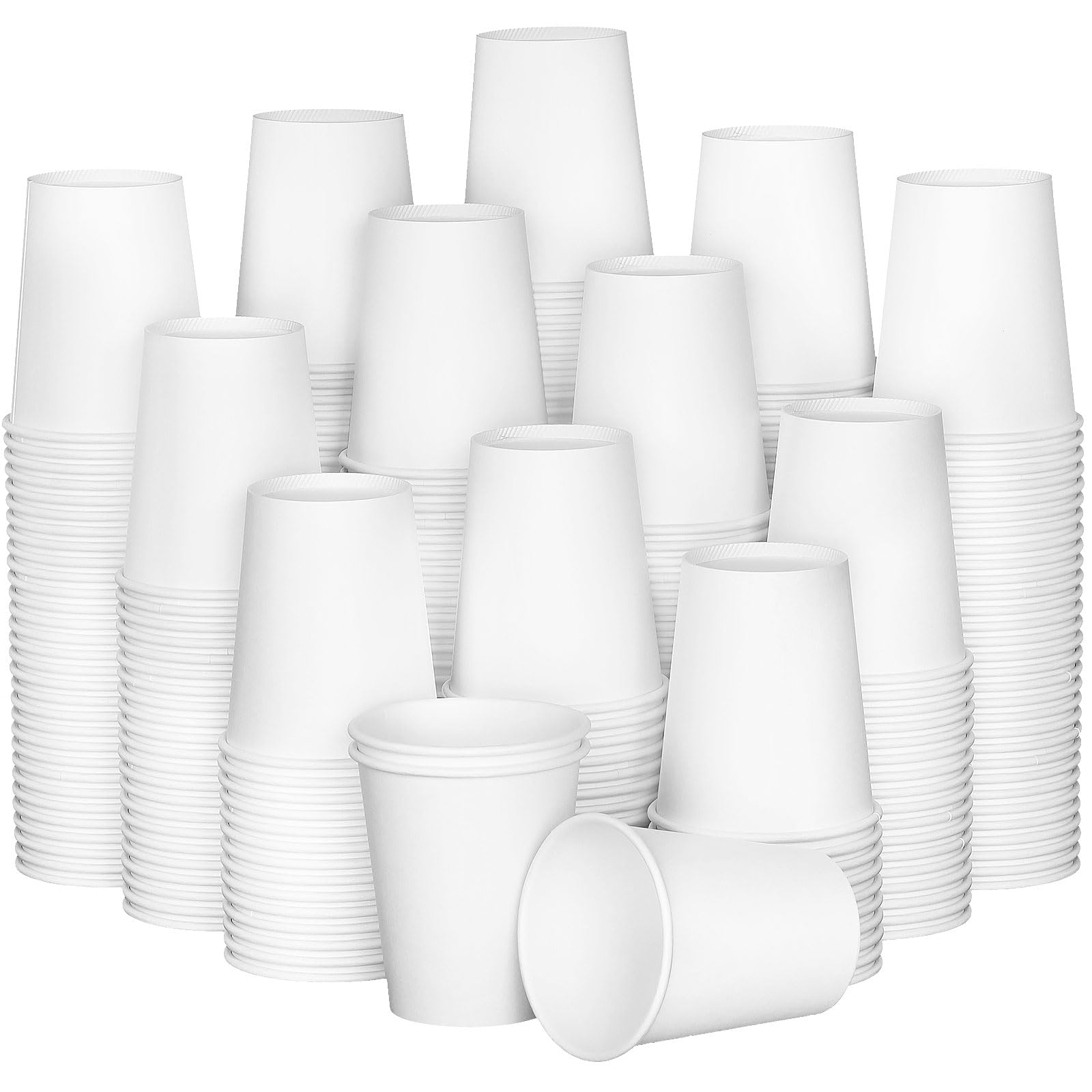 8 oz Paper Cups 300 Pack 8oz Disposable Paper Coffee Cups Coffee Cups 8 oz for Cold and