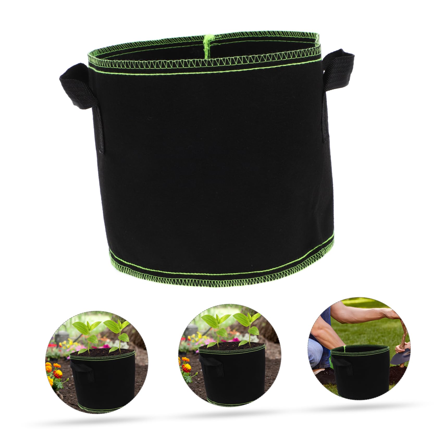 SUPVOX 20pezzi Sacchetti Per Coltivazione Non Per e Adatti Per Giardinaggio Indoor e Outdoor