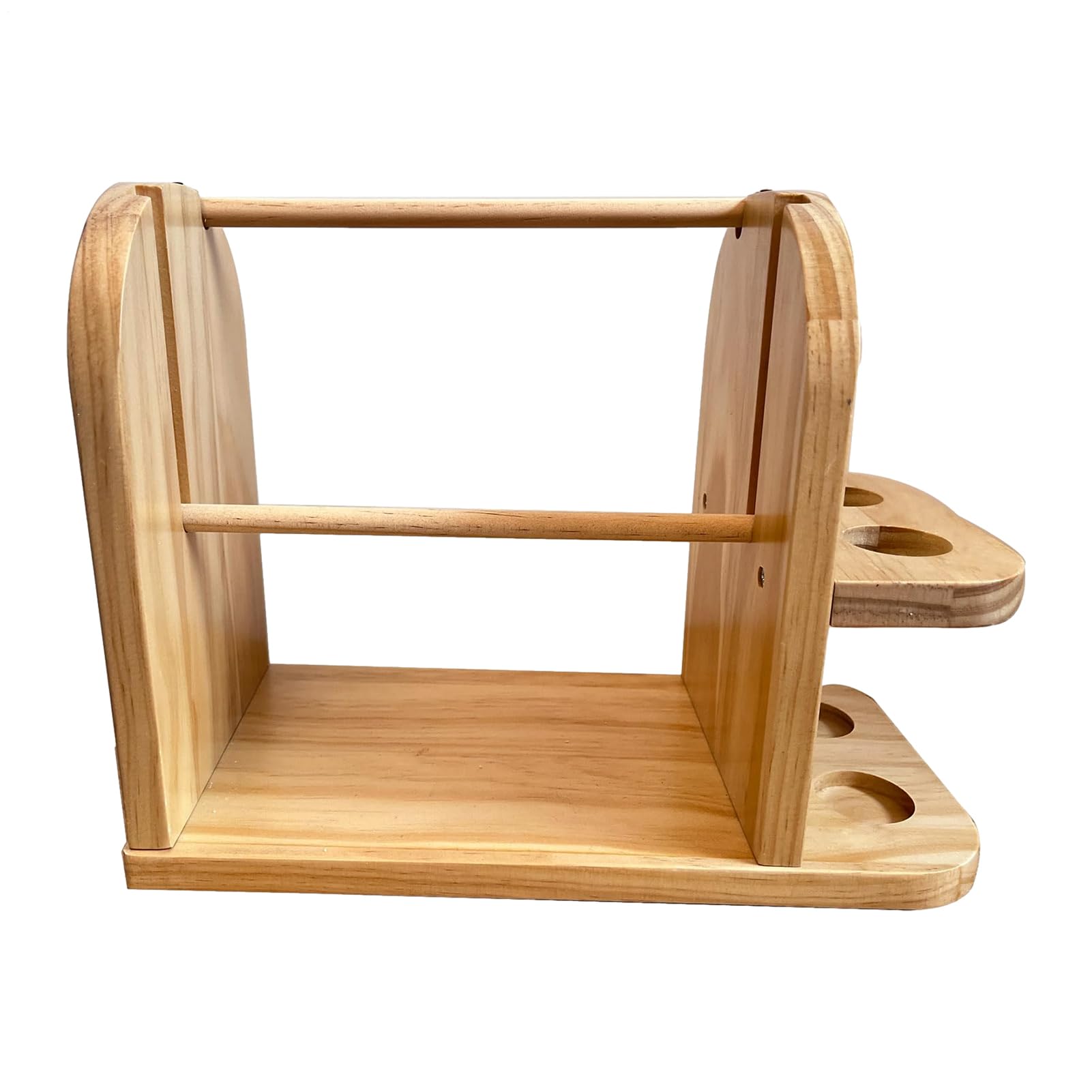 Distributeur de fil pour tricot en bois massif pour des créations parfaites