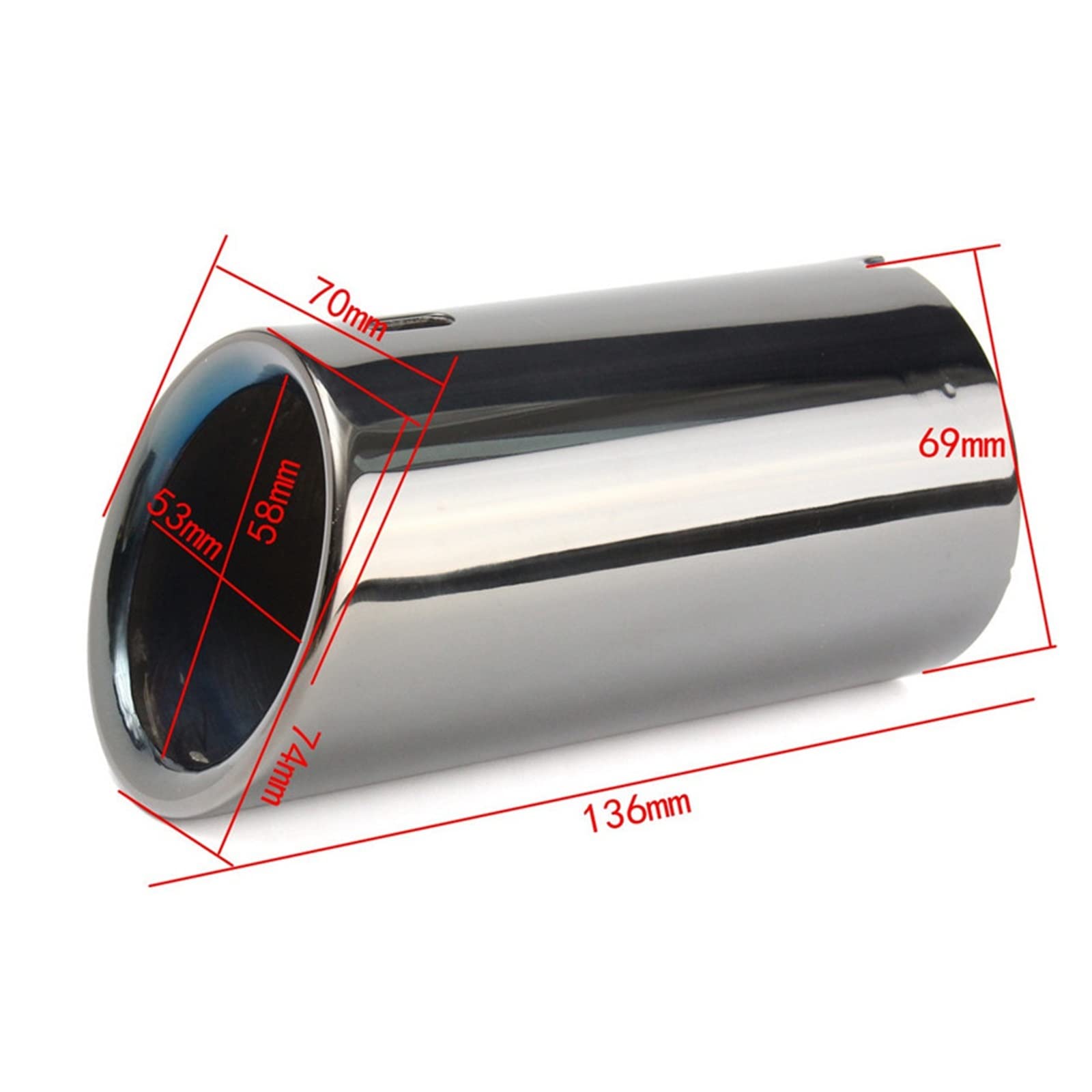 Silenciador Cola Tubo Para BMW 2006 2007 2008 2009 2010 E90 E92 325 Silenciador Trasero De Tubo De Escape Silenciador tubo escape