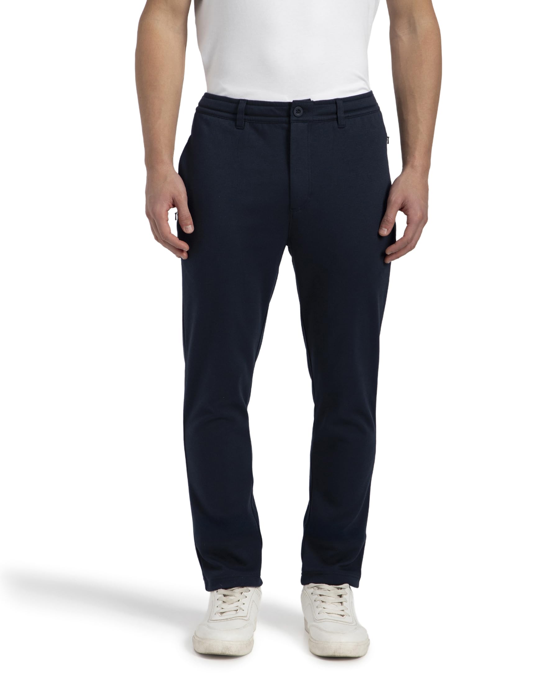 jockey IM06 Men's Super Combed Cotton Rich Elastane Stretch Slim Fit Solid All Day Pants with Pockets-picture-25