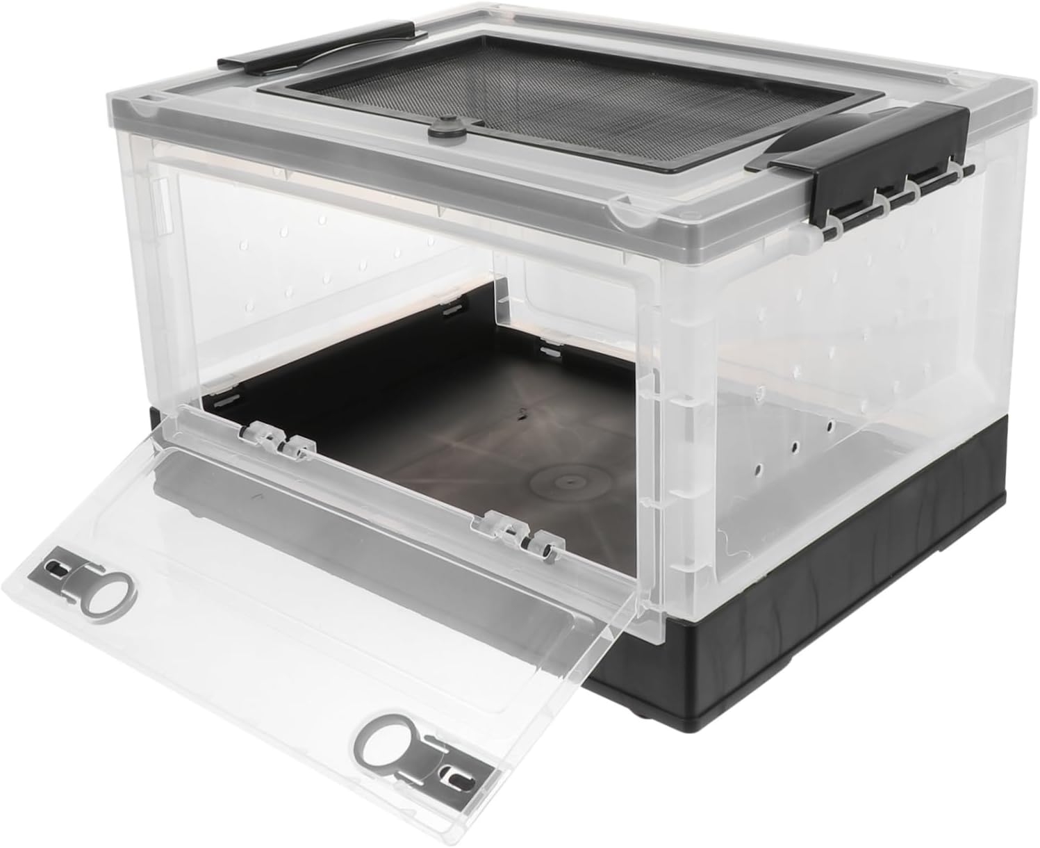 1set Portable Foldable Pet Cage for Animals Insulated Hedgehog Breeding Box Chinchilla Habitat Air Circulation Safe Material for Hamsters Easy Storage