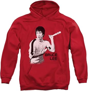 Hoodie Bruce Lee - Nunchucks Pullover Hoodie Size XXL