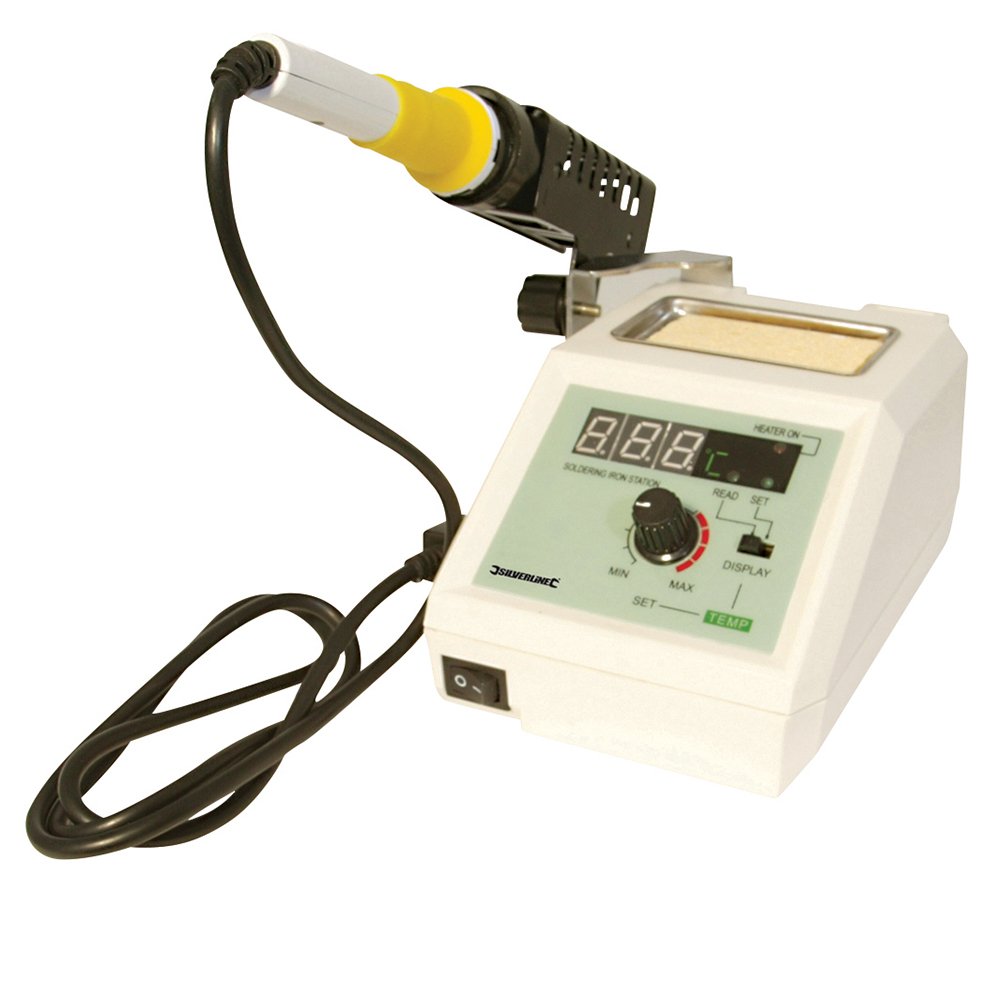 Silverline 265829 Soldering Station 48 W Amazon.co.uk DIY & Tools