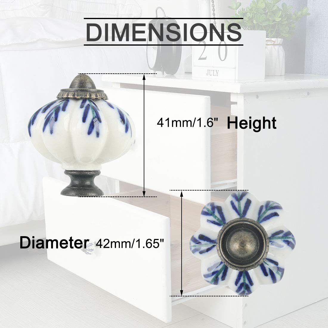 4pcs Bouton De Meuble Bouton Porte Bouton Tiroir Placard Armoire