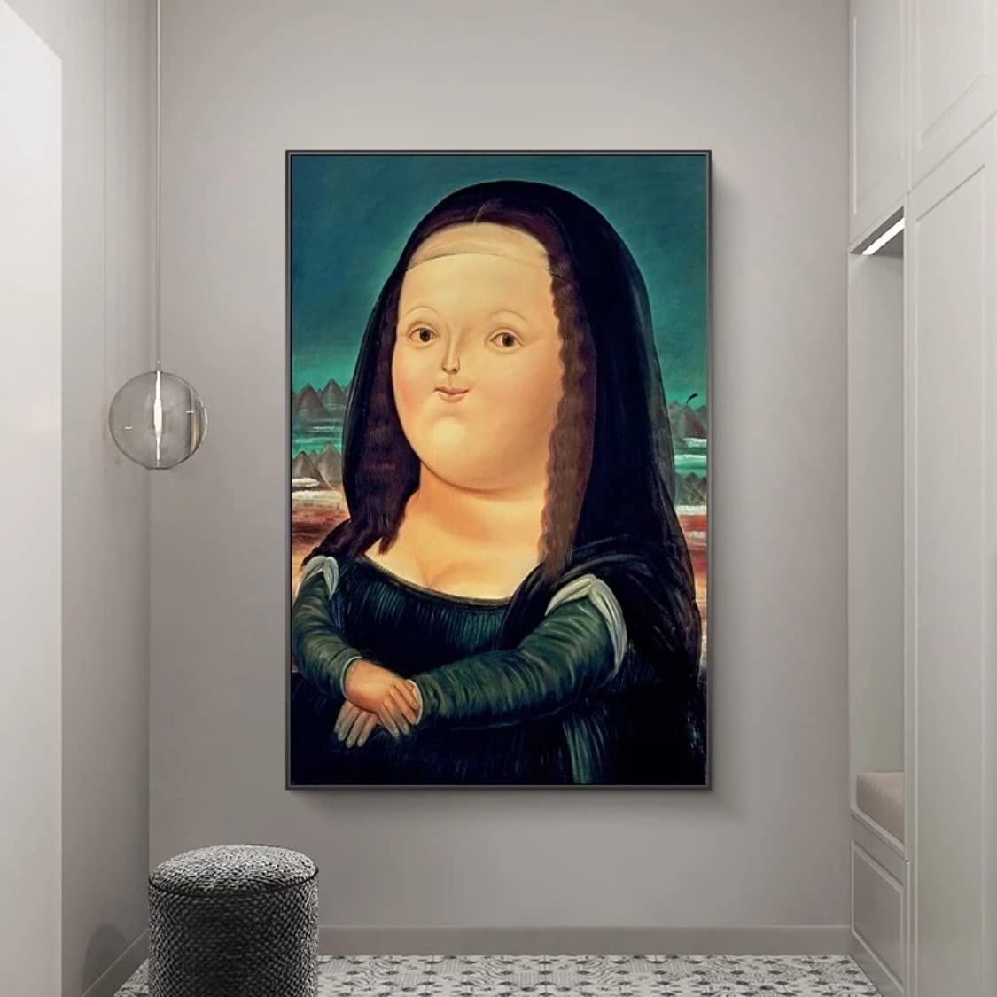 Buy Danjiao Funny Wall Art Canvas s and Prints by Fernando Botero