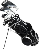 Mens Callaway Complete Golf Set - Driver&comma; Fairway Wood&comma; Hybrid&comma; Irons&comma; Putter Clubs Deluxe Bag Regular Flex