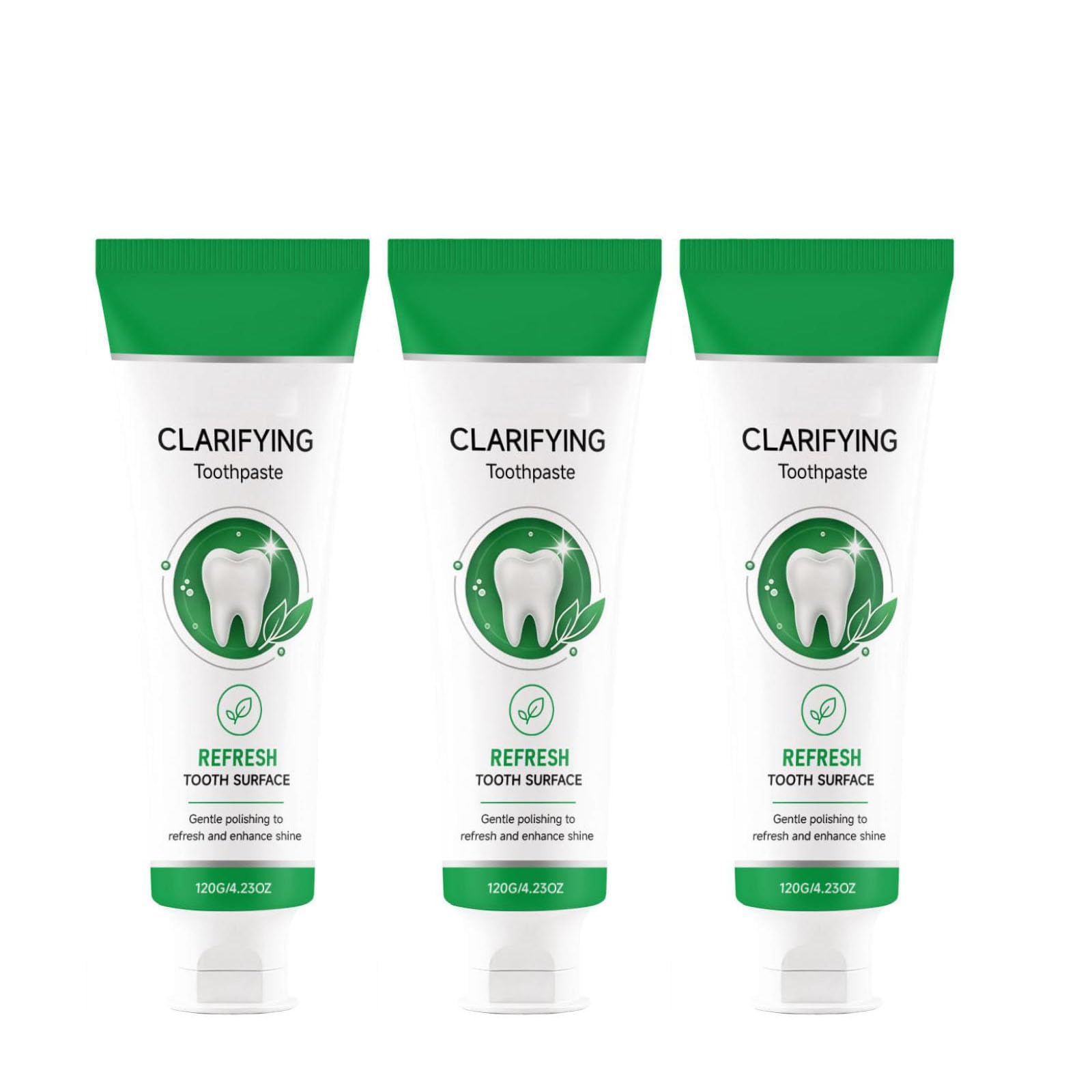 Dentifricio sbiancante ai probiotici, formula potenziata per pulizia profonda, alito fresco e gusto menta; protegge lo smalto