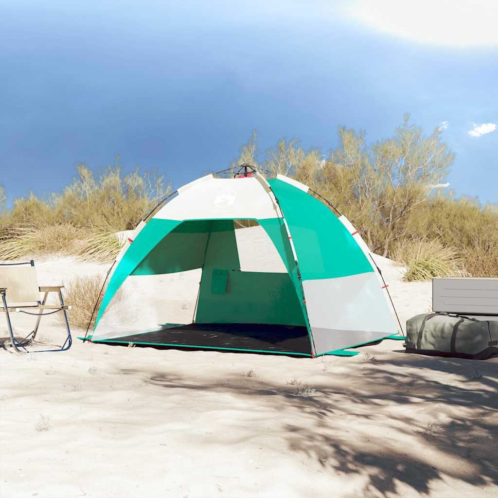 Namiot turystyczny, festiwalowy, kempingowy, namiot plażowy, dla 2 osób, morska zieleń, Quick Release, wodoszczelny, do trekkingu, dla rodzin, podróży z plecakiem