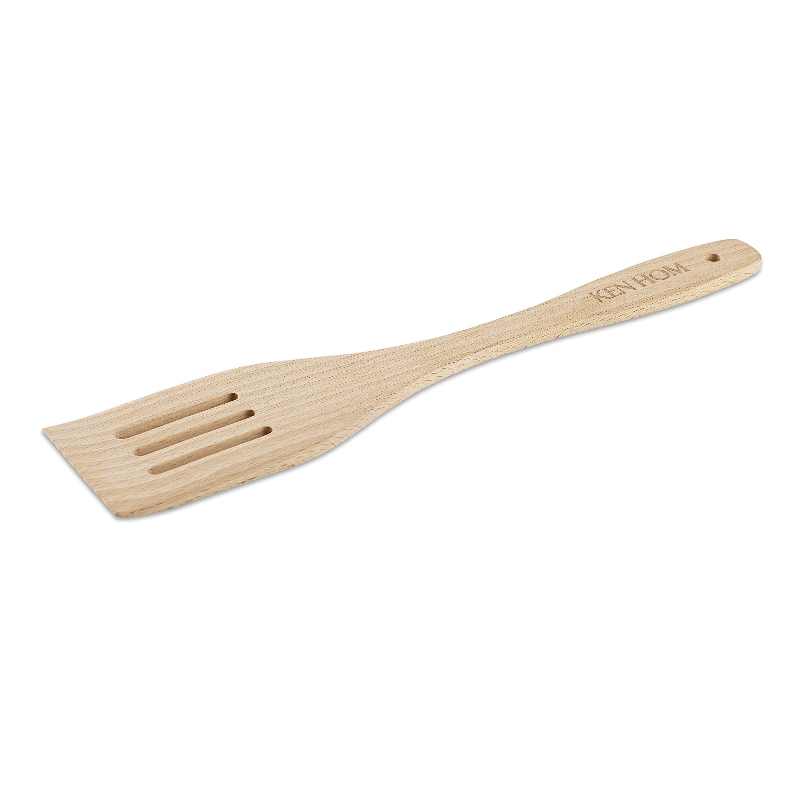 Ken Hom Set Wok 4 Pezzi Antiaderente Acciaio al Carbonio, 31cm, Excellence, Padella a Induzione/Compatibile con Utensili in Metallo, Lavabile in Lavastoviglie, 5 Anni di Garanzia