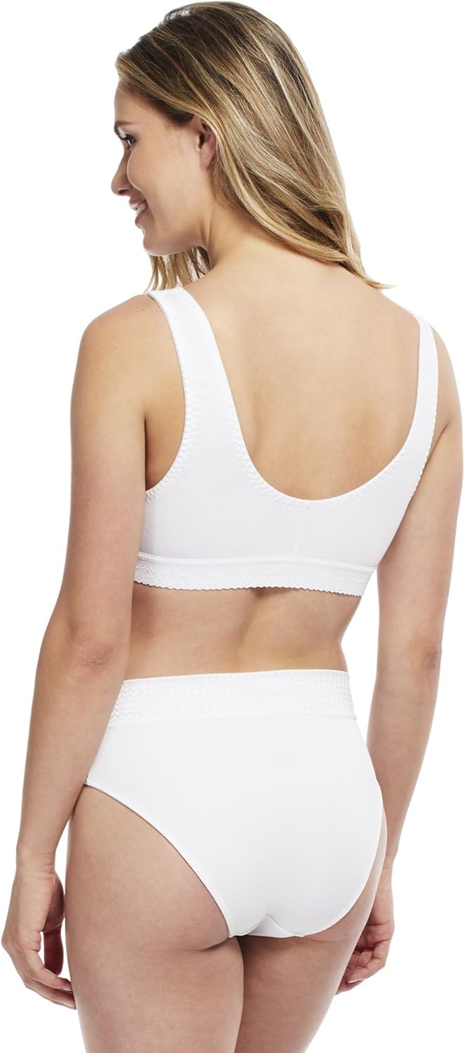 Carole Martin Full-Freedom Front Closure Bra, Perfect Wireless Cotton Sleep Bras for Women - Image 8